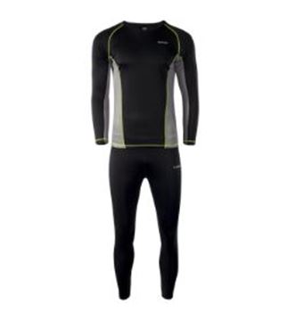 Picture of KAMO MENS THERMAL SET BLACK